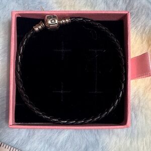Pandora Black Braided Bracelet